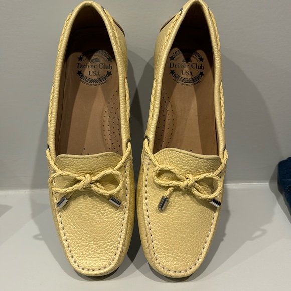 Drivers Club soft yellow size 10 women’s shoes - Picture 1 of 5